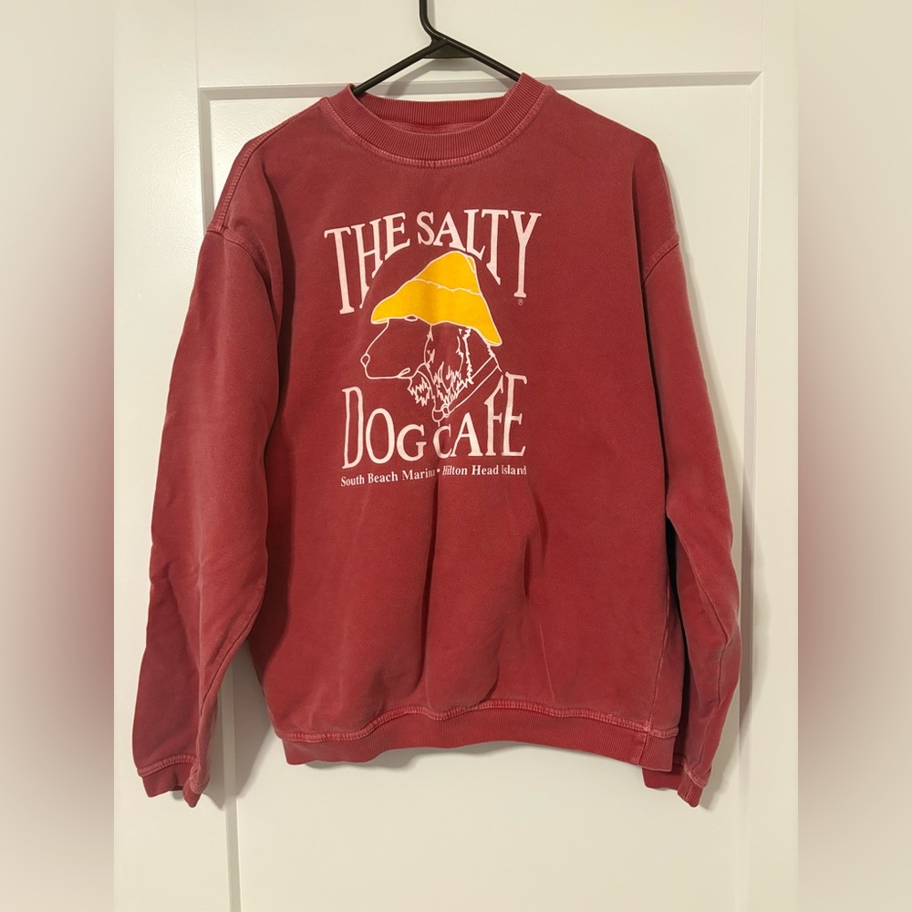 Salty Dog Cafe Red Sweatshirt